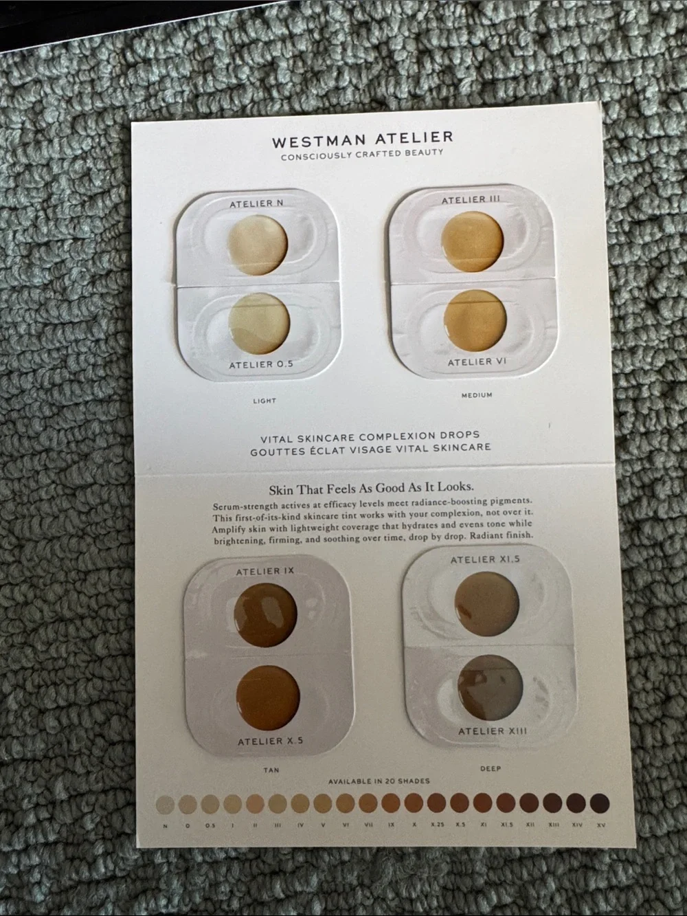 Foundation samples Make up forever HD Hydra Glow, touche eclat, Sisley, Armani